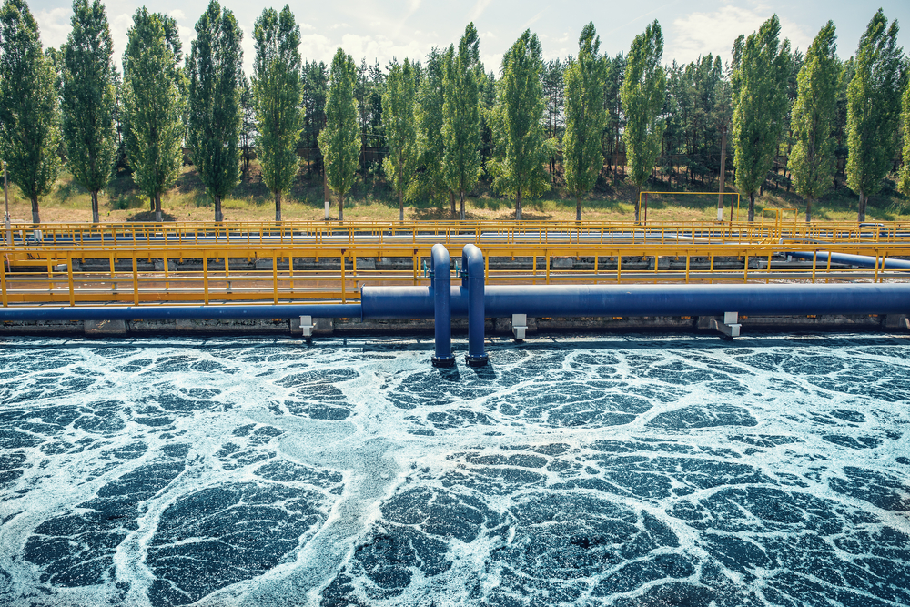 Reservoir,For,Aeration,And,Biological,Purification,Of,Sewage,At,Wastewater