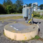 A,Closeup,Of,A,Sewer,Lift,That,Sits,Outside,Of